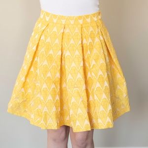 10x10 Anitaliantheory Womens Ice Cream 2Tone Skirt